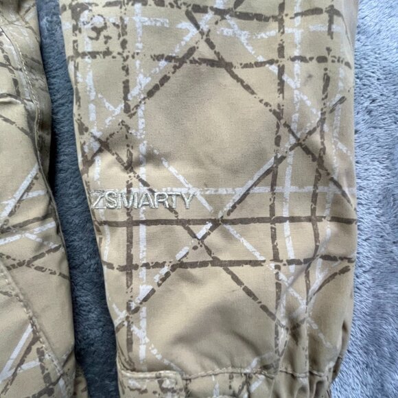 686 Smarty 3-in-1 Ski Snowboard Jacket Men's L Khaki Desert Camo Hooded Zip Up - Picture 11 of 12